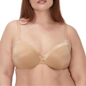 Maidenform NEW Cushion Wire T-shirt Bra 34D Beige Convertible Straps